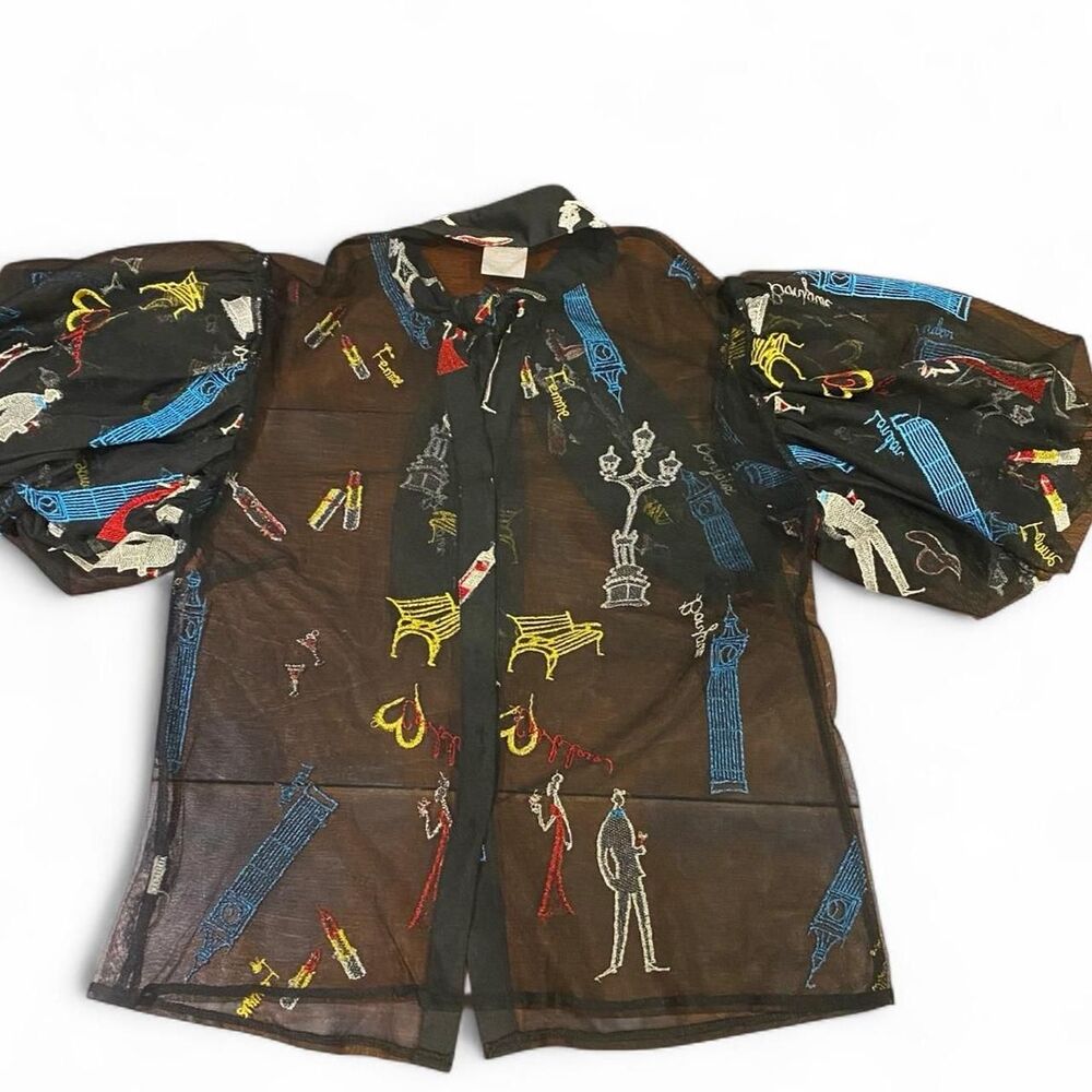 Bonjour Women's multi Blouse - Picture 5 of 8